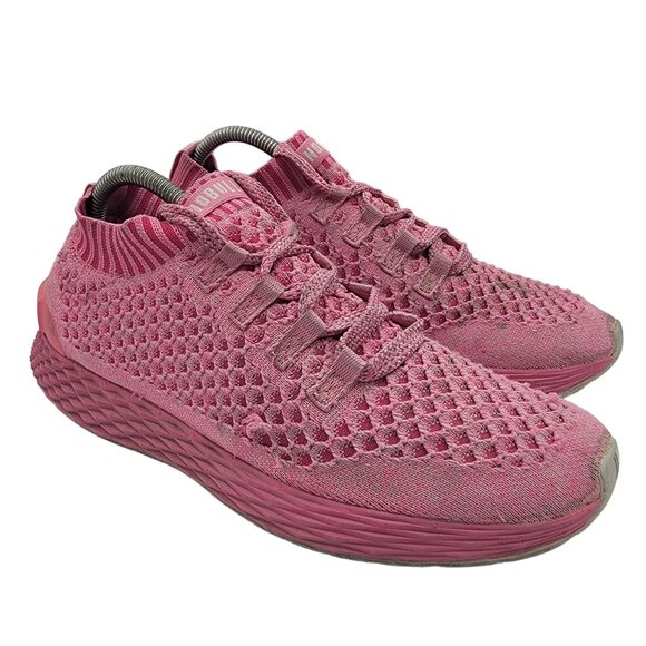 NoBull Aspire Womens 10 Bright Pink Training Shoes Running Walking